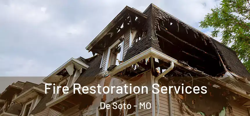 Fire Restoration Services De Soto - MO