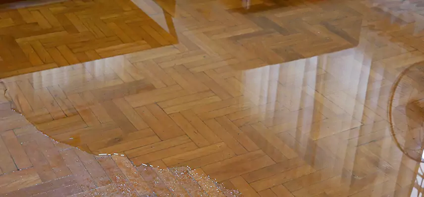 Laminate Wood Floor Water Damage Repair in Chesterfield